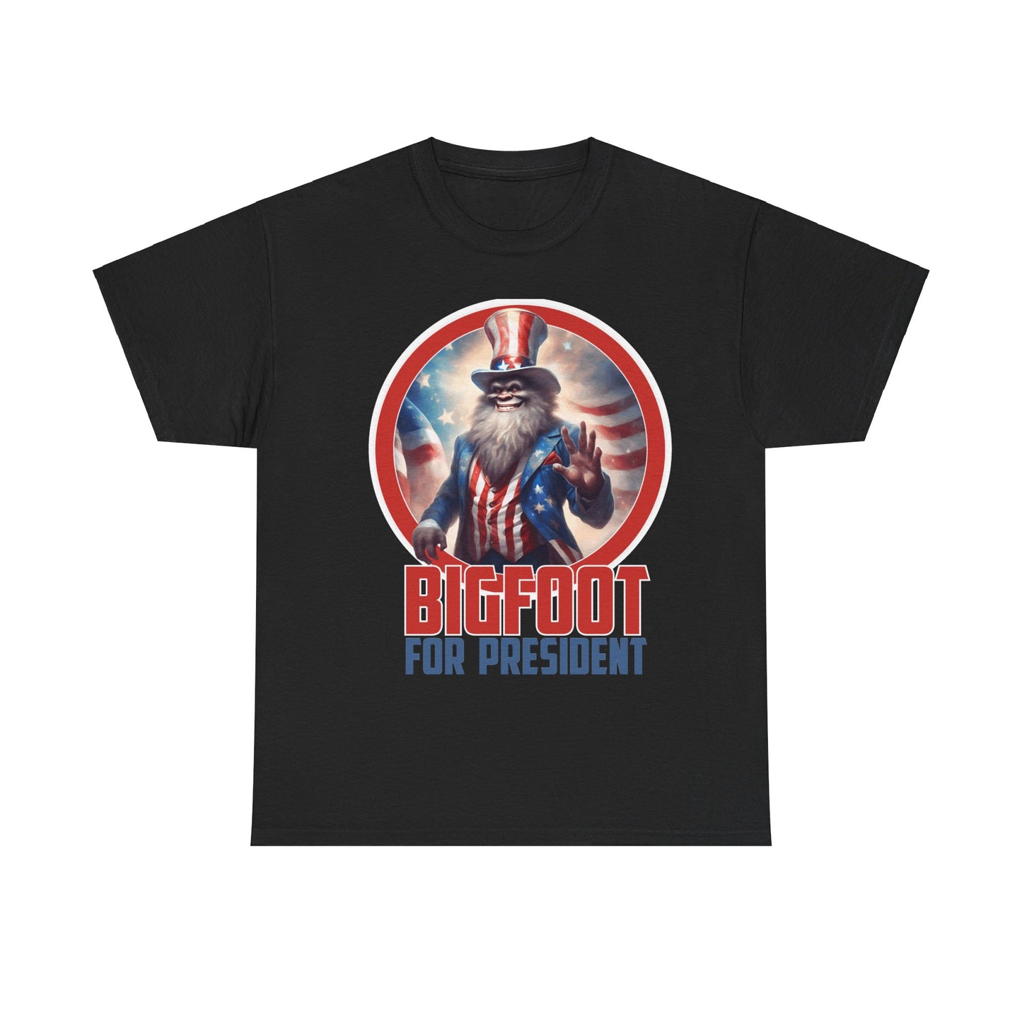 Bigfoot For President - Unisex Heavy Cotton Tee